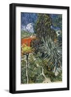 The Garden of Doctor Gachet at Auvers-Sur-Oise (Le Jardin Du Docteur-Vincent van Gogh-Framed Art Print