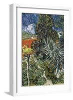 The Garden of Doctor Gachet at Auvers-Sur-Oise (Le Jardin Du Docteur-Vincent van Gogh-Framed Art Print