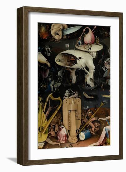 The Garden of Earthly Delights, 1490-1500-Hieronymus Bosch-Framed Giclee Print