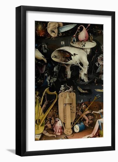 The Garden of Earthly Delights, 1490-1500-Hieronymus Bosch-Framed Giclee Print