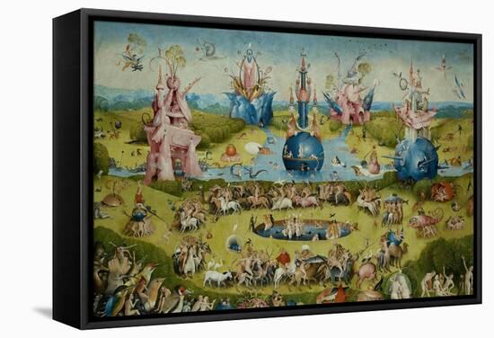 The Garden of Earthly Delights, 1490-1500-Hieronymus Bosch-Framed Stretched Canvas