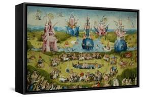 The Garden of Earthly Delights, 1490-1500-Hieronymus Bosch-Framed Stretched Canvas