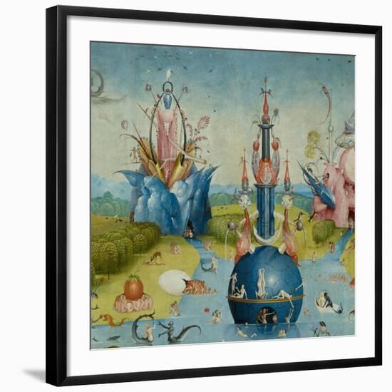 The Garden of Earthly Delights, 1490-1500-Hieronymus Bosch-Framed Giclee Print