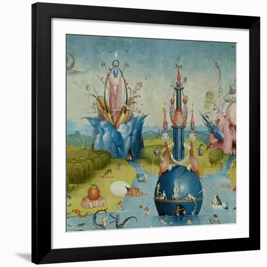 The Garden of Earthly Delights, 1490-1500-Hieronymus Bosch-Framed Giclee Print