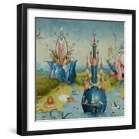 The Garden of Earthly Delights, 1490-1500-Hieronymus Bosch-Framed Giclee Print