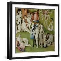 The Garden of Earthly Delights, 1490-1500-Hieronymus Bosch-Framed Giclee Print