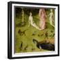 The Garden of Earthly Delights, 1490-1500-Hieronymus Bosch-Framed Giclee Print