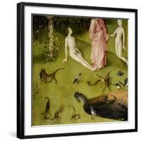 The Garden of Earthly Delights, 1490-1500-Hieronymus Bosch-Framed Giclee Print