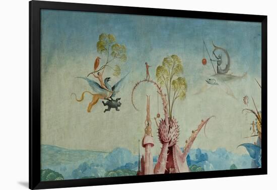 The Garden of Earthly Delights, 1490-1500-Hieronymus Bosch-Framed Giclee Print