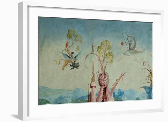 The Garden of Earthly Delights, 1490-1500-Hieronymus Bosch-Framed Giclee Print