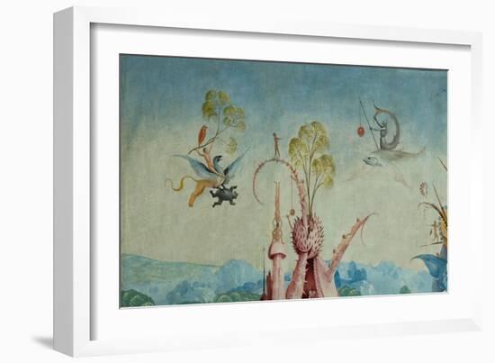 The Garden of Earthly Delights, 1490-1500-Hieronymus Bosch-Framed Giclee Print