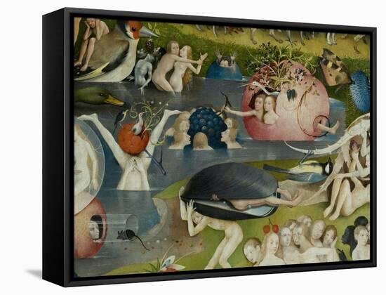 The Garden of Earthly Delights, 1490-1500-Hieronymus Bosch-Framed Stretched Canvas