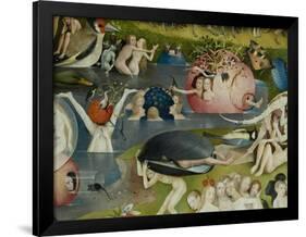 The Garden of Earthly Delights, 1490-1500-Hieronymus Bosch-Framed Giclee Print