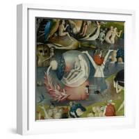 The Garden of Earthly Delights, 1490-1500-Hieronymus Bosch-Framed Giclee Print