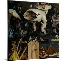 The Garden of Earthly Delights, 1490-1500-Hieronymus Bosch-Mounted Giclee Print