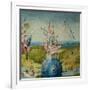 The Garden of Earthly Delights, 1490-1500-Hieronymus Bosch-Framed Giclee Print