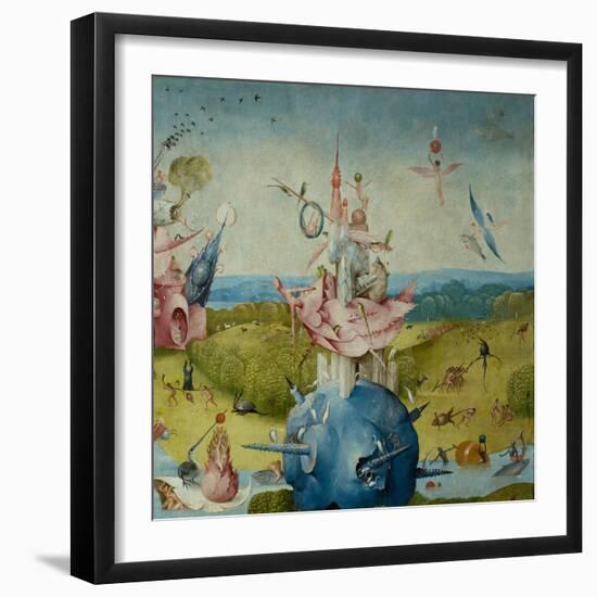 The Garden of Earthly Delights, 1490-1500-Hieronymus Bosch-Framed Giclee Print