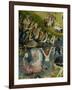 The Garden of Earthly Delights, 1490-1500-Hieronymus Bosch-Framed Giclee Print