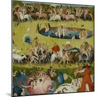 The Garden of Earthly Delights, 1490-1500-Hieronymus Bosch-Mounted Giclee Print