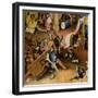 The Garden of Earthly Delights, 1490-1500-Hieronymus Bosch-Framed Giclee Print