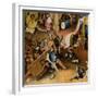 The Garden of Earthly Delights, 1490-1500-Hieronymus Bosch-Framed Giclee Print