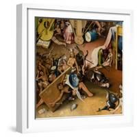 The Garden of Earthly Delights, 1490-1500-Hieronymus Bosch-Framed Giclee Print