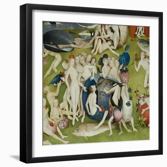 The Garden of Earthly Delights, 1490-1500-Hieronymus Bosch-Framed Giclee Print