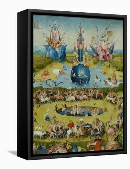 The Garden of Earthly Delights, 1490-1500-Hieronymus Bosch-Framed Stretched Canvas