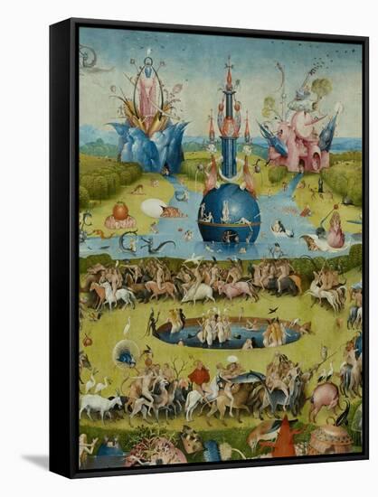 The Garden of Earthly Delights, 1490-1500-Hieronymus Bosch-Framed Stretched Canvas