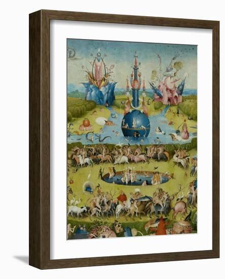 The Garden of Earthly Delights, 1490-1500-Hieronymus Bosch-Framed Giclee Print