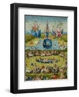 The Garden of Earthly Delights, 1490-1500-Hieronymus Bosch-Framed Premium Giclee Print