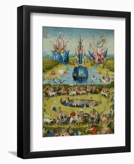 The Garden of Earthly Delights, 1490-1500-Hieronymus Bosch-Framed Premium Giclee Print