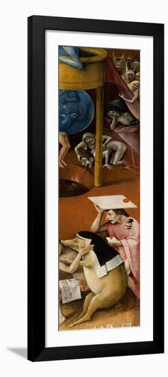 The Garden of Earthly Delights, 1490-1500-Hieronymus Bosch-Framed Giclee Print