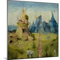 The Garden of Earthly Delights, 1490-1500-Hieronymus Bosch-Mounted Giclee Print