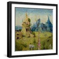 The Garden of Earthly Delights, 1490-1500-Hieronymus Bosch-Framed Giclee Print