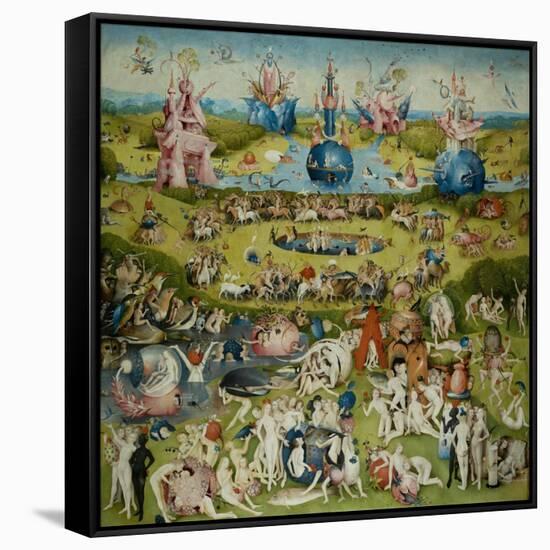 The Garden of Earthly Delights, 1490-1500-Hieronymus Bosch-Framed Stretched Canvas