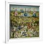 The Garden of Earthly Delights, 1490-1500-Hieronymus Bosch-Framed Giclee Print