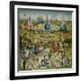 The Garden of Earthly Delights, 1490-1500-Hieronymus Bosch-Framed Giclee Print