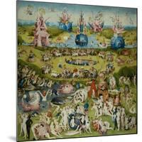 The Garden of Earthly Delights, 1490-1500-Hieronymus Bosch-Mounted Giclee Print