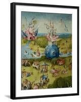 The Garden of Earthly Delights, 1490-1500-Hieronymus Bosch-Framed Giclee Print