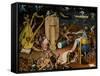 The Garden of Earthly Delights, 1490-1500-Hieronymus Bosch-Framed Stretched Canvas