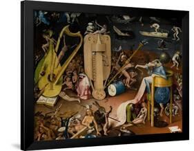 The Garden of Earthly Delights, 1490-1500-Hieronymus Bosch-Framed Giclee Print