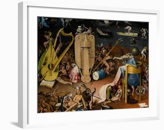 The Garden of Earthly Delights, 1490-1500-Hieronymus Bosch-Framed Giclee Print