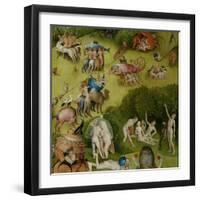 The Garden of Earthly Delights, 1490-1500-Hieronymus Bosch-Framed Giclee Print