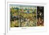 The Garden of Earthly Delights, 1490-1510-Hieronymus Bosch-Framed Art Print