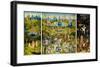 The Garden of Earthly Delights, 1490-1510-Hieronymus Bosch-Framed Giclee Print