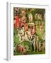 The Garden of Earthly Delights: Allegory of Luxury, Central Panel of Triptych, circa 1500-Hieronymus Bosch-Framed Giclee Print