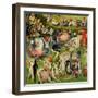 The Garden of Earthly Delights: Allegory of Luxury, Central Panel of Triptych, circa 1500-Hieronymus Bosch-Framed Giclee Print