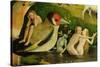 The Garden of Earthly Delights: Allegory of Luxury, Central Panel of Triptych-Hieronymus Bosch-Stretched Canvas