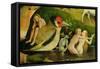 The Garden of Earthly Delights: Allegory of Luxury, Central Panel of Triptych-Hieronymus Bosch-Framed Stretched Canvas